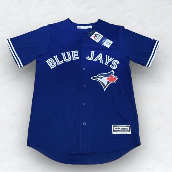 Majestic Toronto Blue Jays #41 (Aaron Sanchez) Stitched MLB 2017 Jersey NWT - Picture 1 of 5